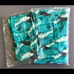 Mommy & Me LuLaRoe Dolphin and Waves Leggings